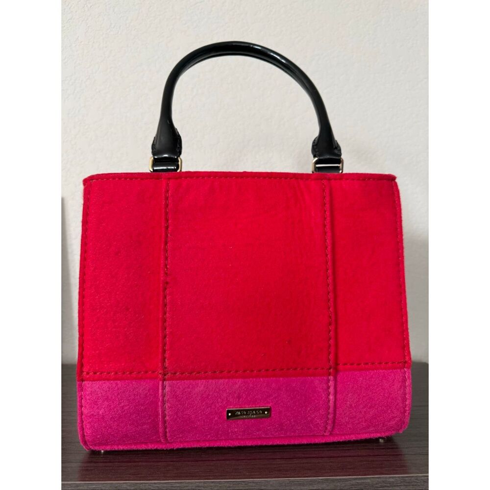 Kate Spade New York Beantown Quinn Tote Red Pink - Picture 2 of 10